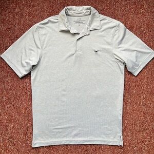 Vineyard Vines Light Gray Polo Shirt